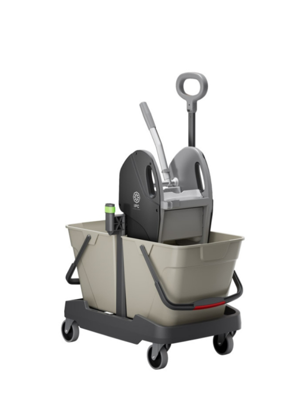 Cărucior Profesional, IPC, MOTTO SILVER, 2x15L, cu Mâner Lateral